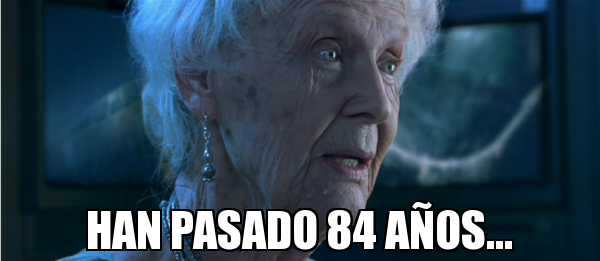 Así luce la viejita que salía en Titanic