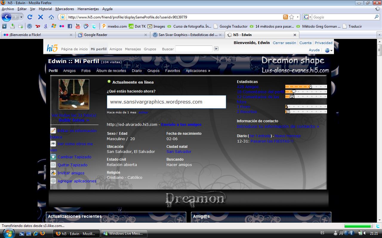 Paginas web que visitamos en los dos miles