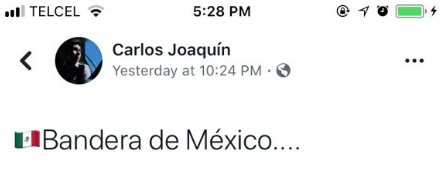 Esto pasa cuando mezclas el juramento a la bandera... con Facebook