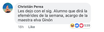 Esto pasa cuando mezclas el juramento a la bandera... con Facebook