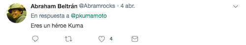 Pedro Kumamoto hace un meme y la gente enloque