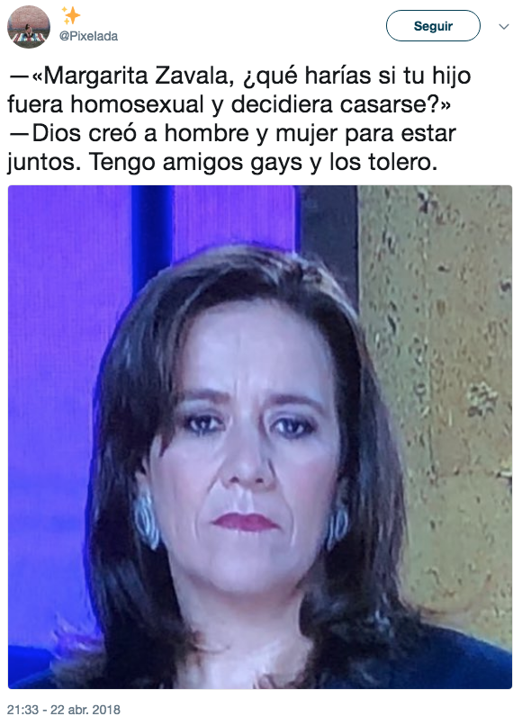 Memes margarita zavala debate