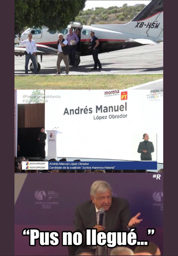 pus-no-llegue-Meade-AMLO-Meme