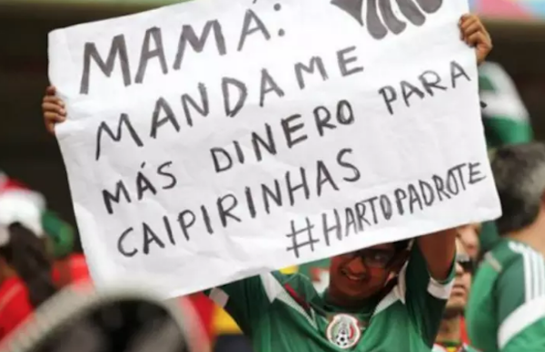 Pancartas futboleras muy vaciladoras