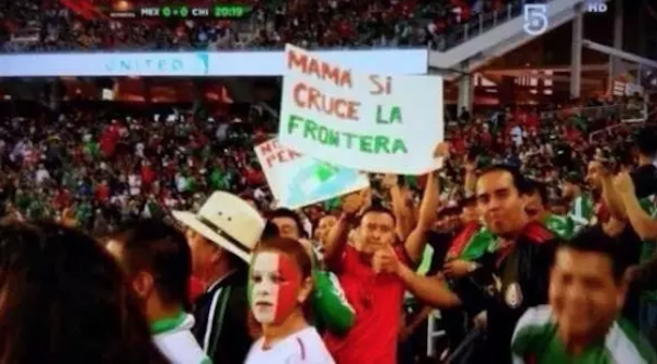 Pancartas futboleras muy vaciladoras