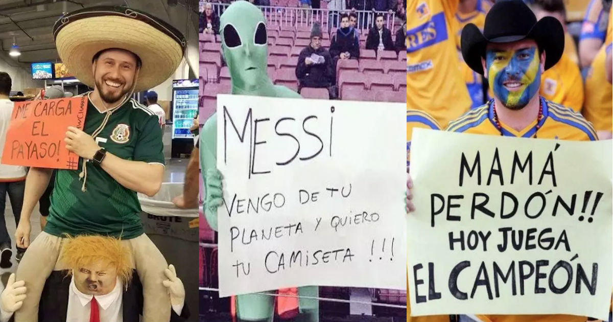 Pancartas vaciladoras que puedes ver en los estadios de futbol