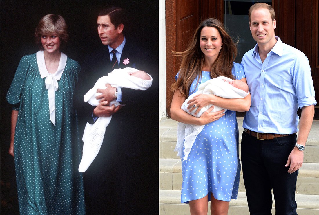 Kate Middleton homenajeó a la princesa Diana con su vestido