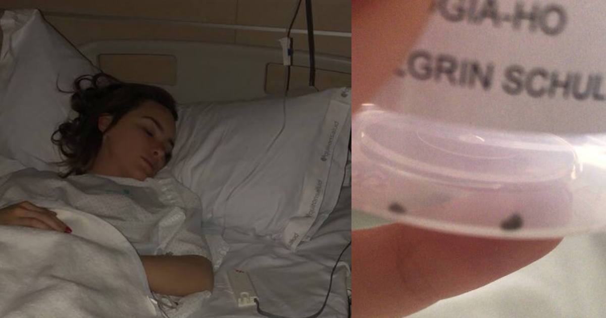 Belinda fue operada de piedras en el riñon