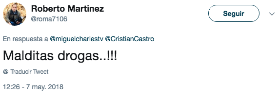 Cristian Castro se desnudó en concierto