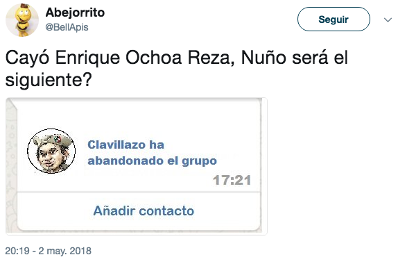 Memes salida enrique ochoa reza pri