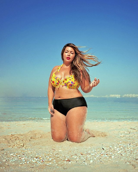 Fluvia Lacerda, la modelo plus size mas famosa