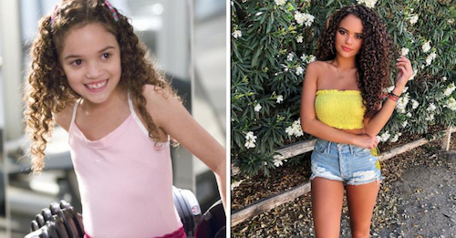 Madison Pettis Roca Entrenando PapÃ¡ AÃ±os