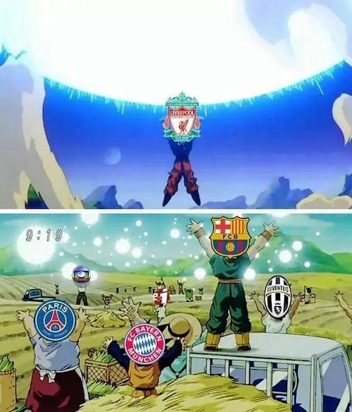 Champions League Futbol Final Memes Genkidama