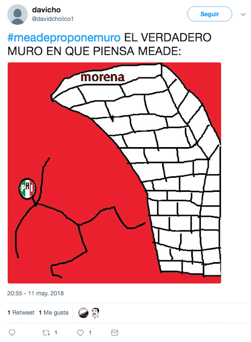 Pepe Meade Candidato PRI Muro México
