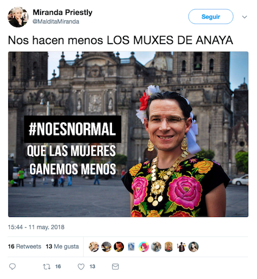 Transgénero Anaya México Frente Candidatos Personas