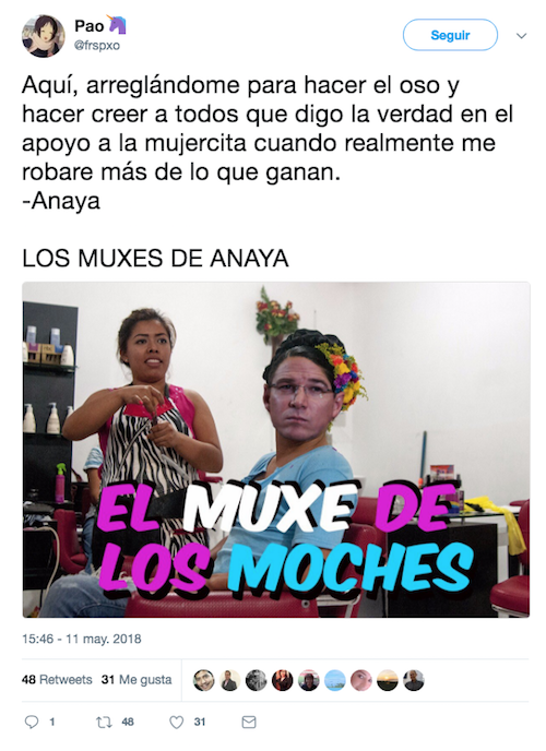 Transgénero Anaya México Frente Candidatos Personas