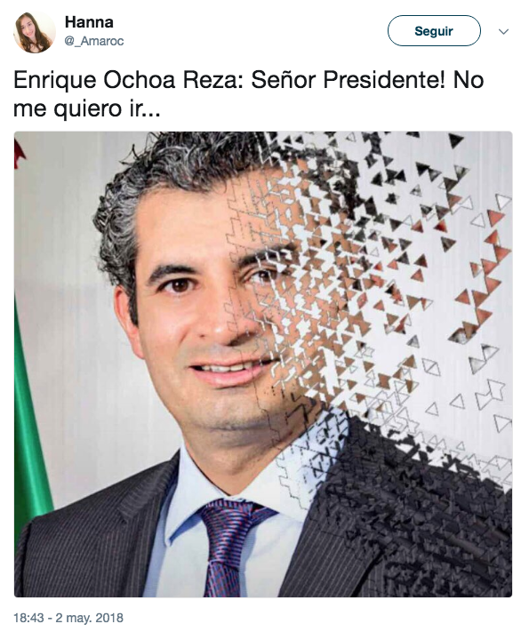 Memes salida enrique ochoa reza