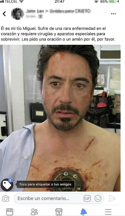 Tías Bendiciones Piolines Oraciones Tony Stark