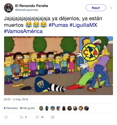 Partido América Pumas Goles Memes Reacciones