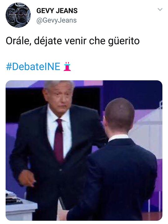 Memes amlo anaya cartera debate ine 2018