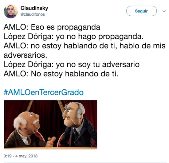 Los mejores memes de AMLO en Tercer Grado