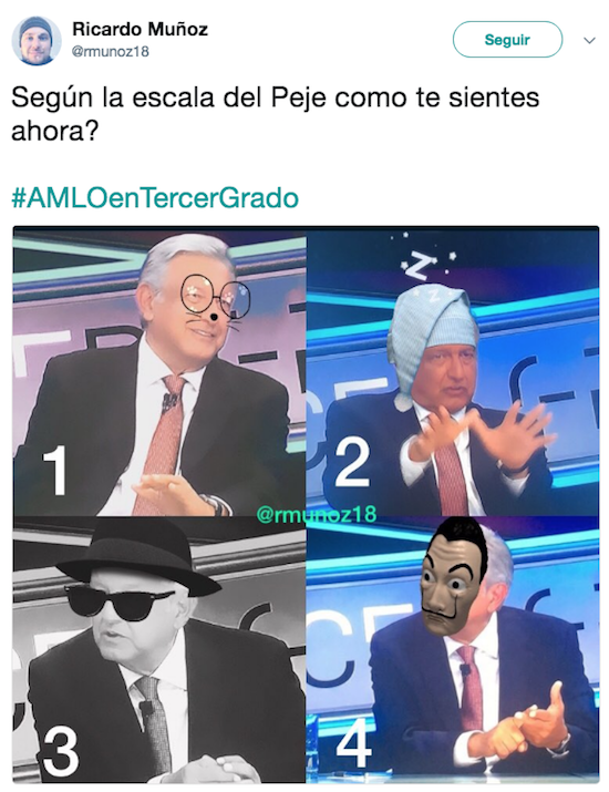 Los mejores memes de AMLO en Tercer Grado