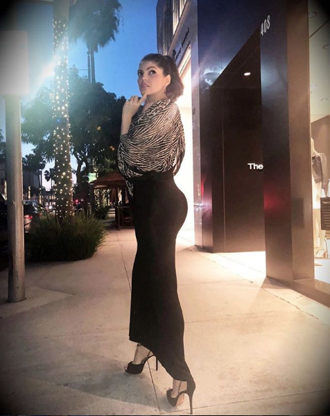 Ana Barbara recibe criticas por su trasero