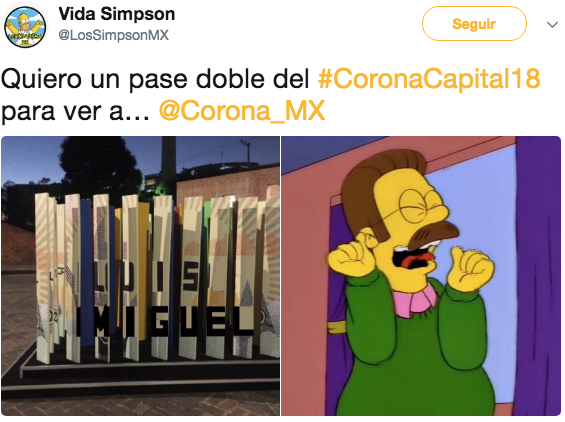 Reacciones corona capital 2018