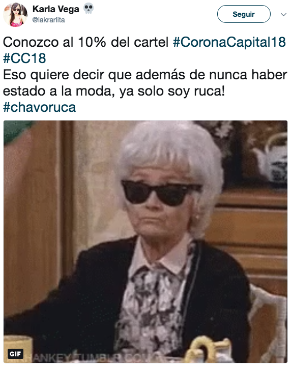 Reacciones Corona Capital 2018