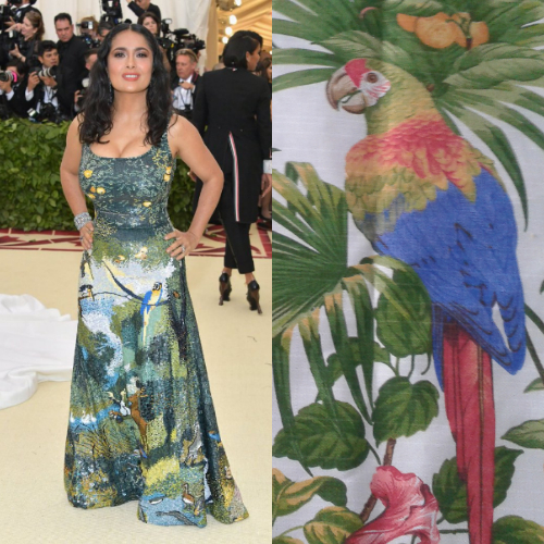 El vestido de Salma Hayek en el met gala