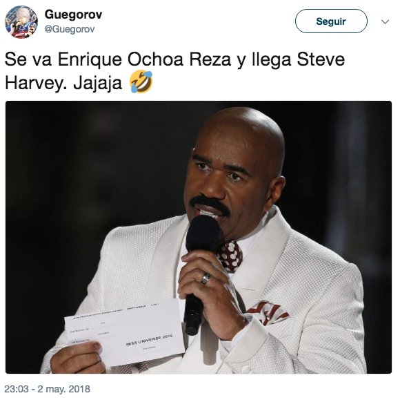 Memes de la salida de Enrique Ochoa Reza del PRI
