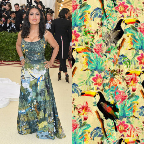 Vestido Salma HayeK mET GALA