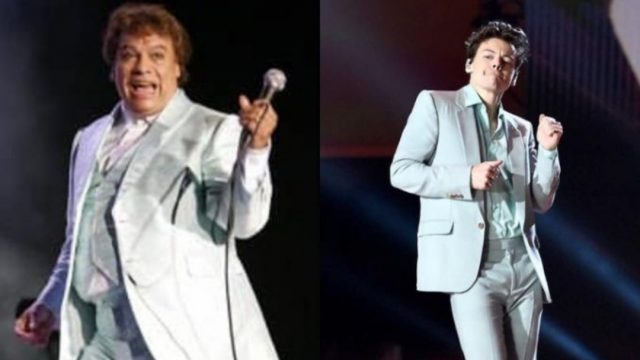 Harry Styles se viste como Juanga, Harry Styles Juan Gabriel, Harry Styles One Direction, Harry Styles MÃ©xico, Harry Styles concierto, Harry Styles fotos