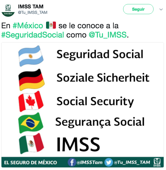 Twitter IMSS
