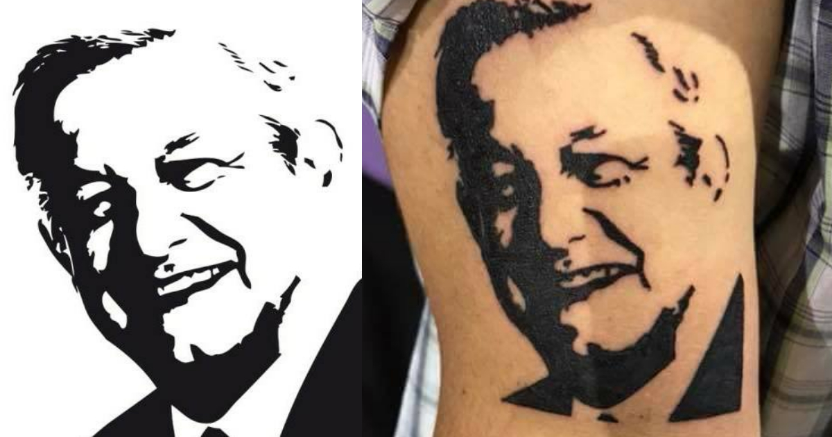 Tatuaje de AMLO