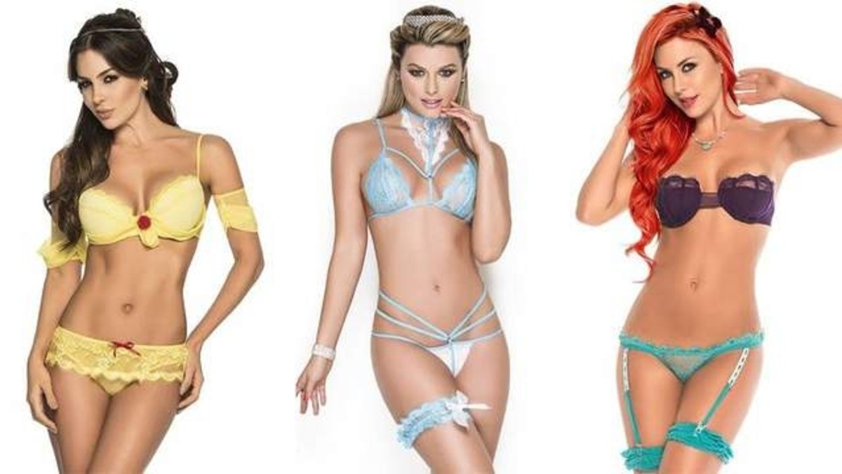 Conjuntos Lencería Disney Princesas Ropa Interior