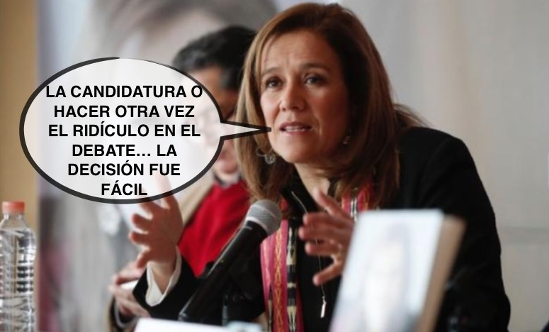 Margarita Zavala renuncia candidatura