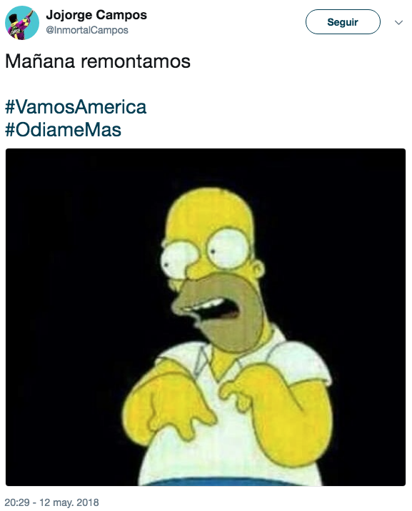 Memes del America Santos