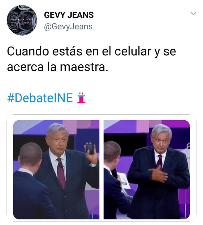 Memes amlo anaya cartera debate ine 2018