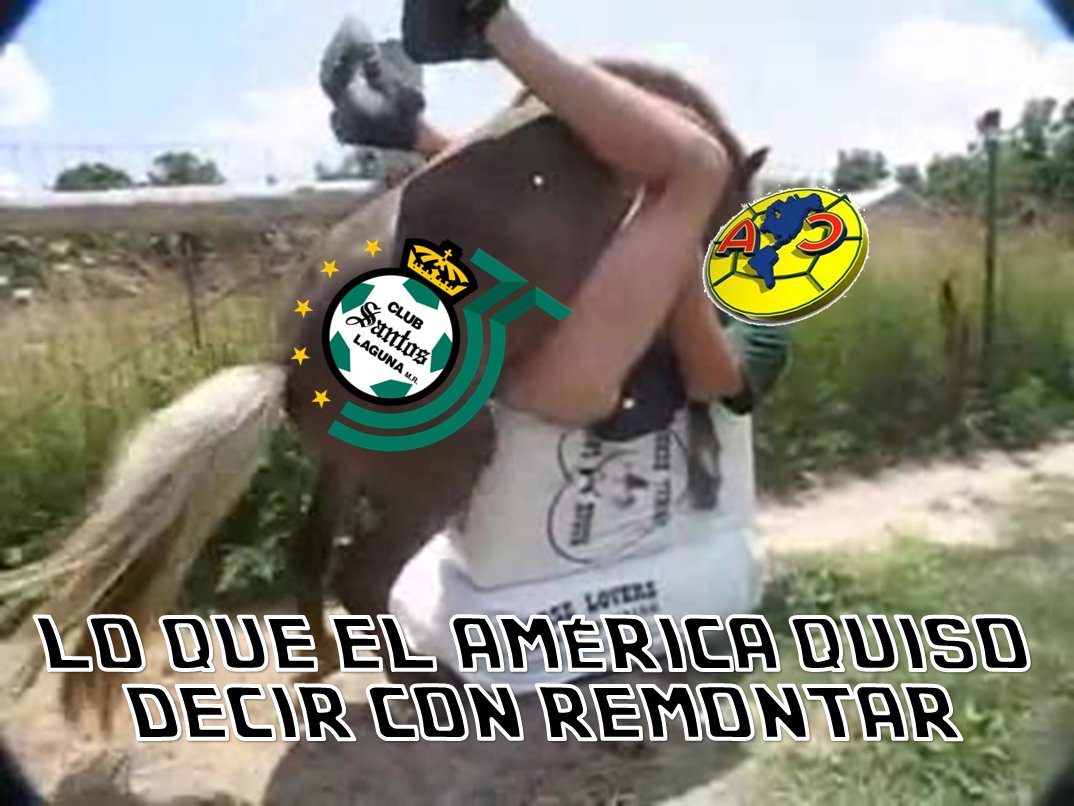Memes del america santos