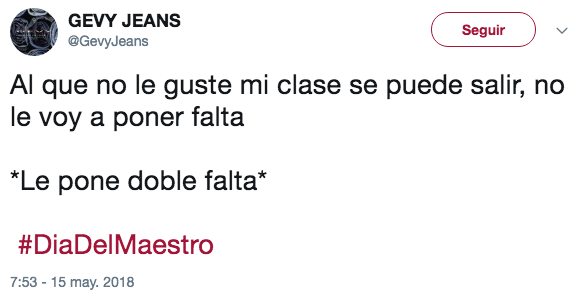 Memes dia del maestro
