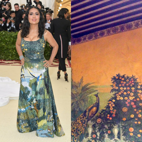 Vestido Salma Hayek MET GALA