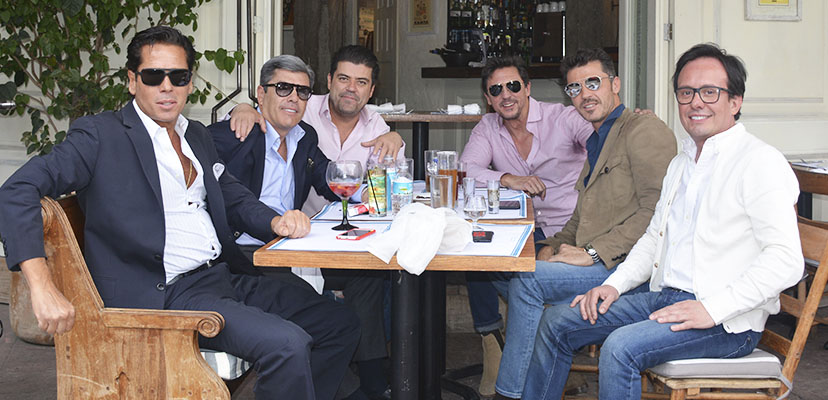 Los amigos de Luis Miguel se reunieron