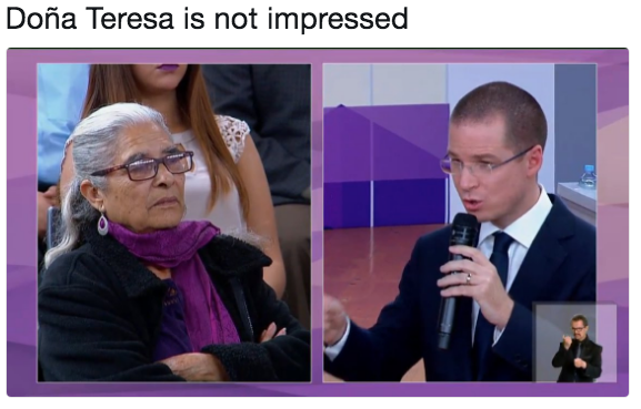 Memes senora Tere debate INE