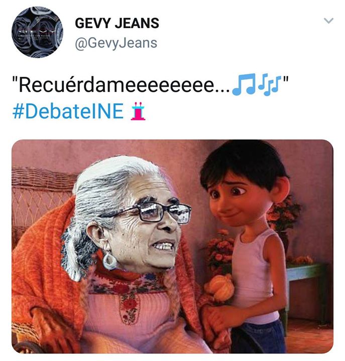 Memes senora Tere debate INE