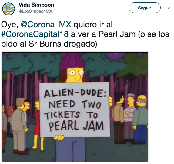 reacciones corona capital 2018