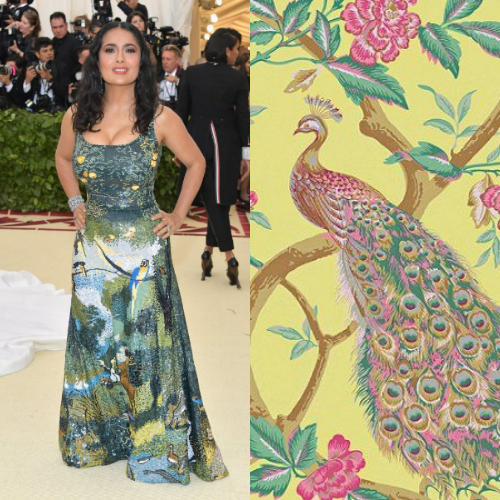 El vestido de Salma Hayek en el met gala