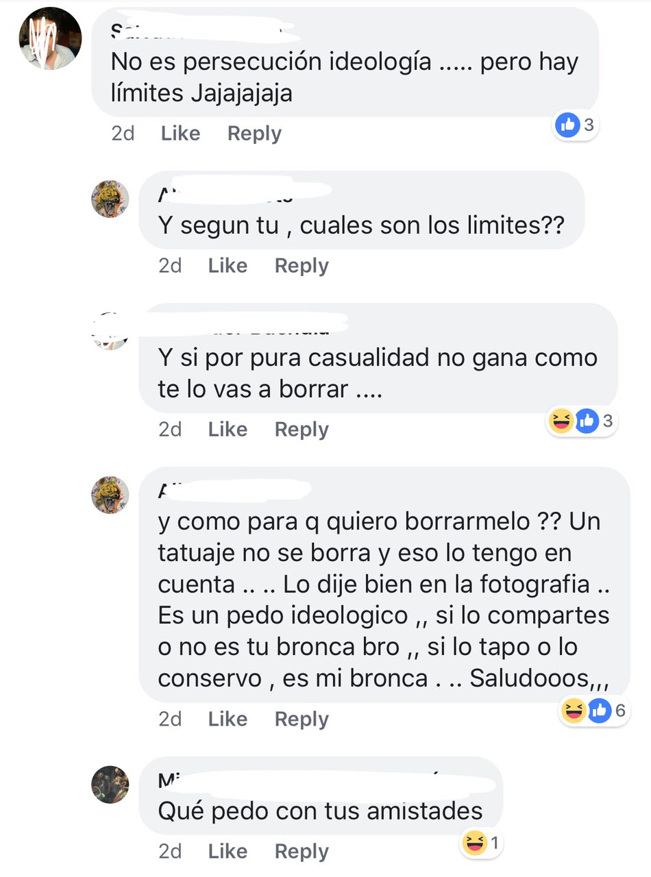 Joven se tatua a AMLO