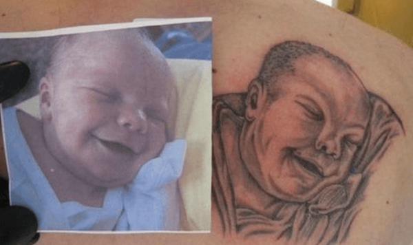 Fotos familiares que se volvieron tatuajes increíbles