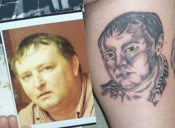 Fotos familiares que se volvieron tatuajes increíbles